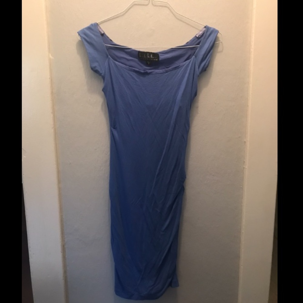 Nicole Miller fitted slightly ruched dress size S